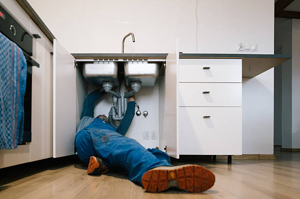 Professional Leak Detection technician working in Lewisville, NC